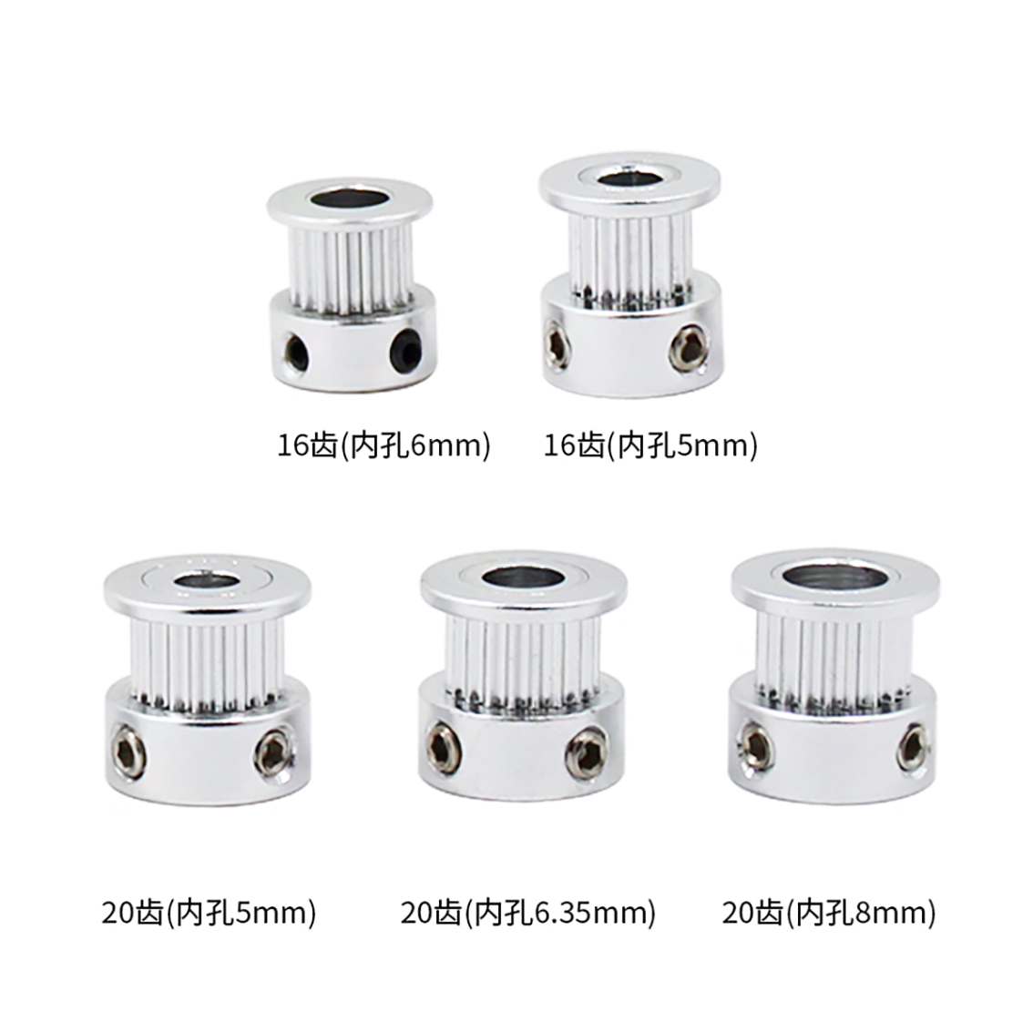 1Pcs GT2 16 Tooth -26 Tooth Ap - Gt2 Pulley ulasan dan harga