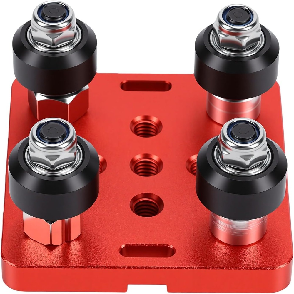 2pcs set Lightweight Design Al - V Slot Wheel ulasan dan harga