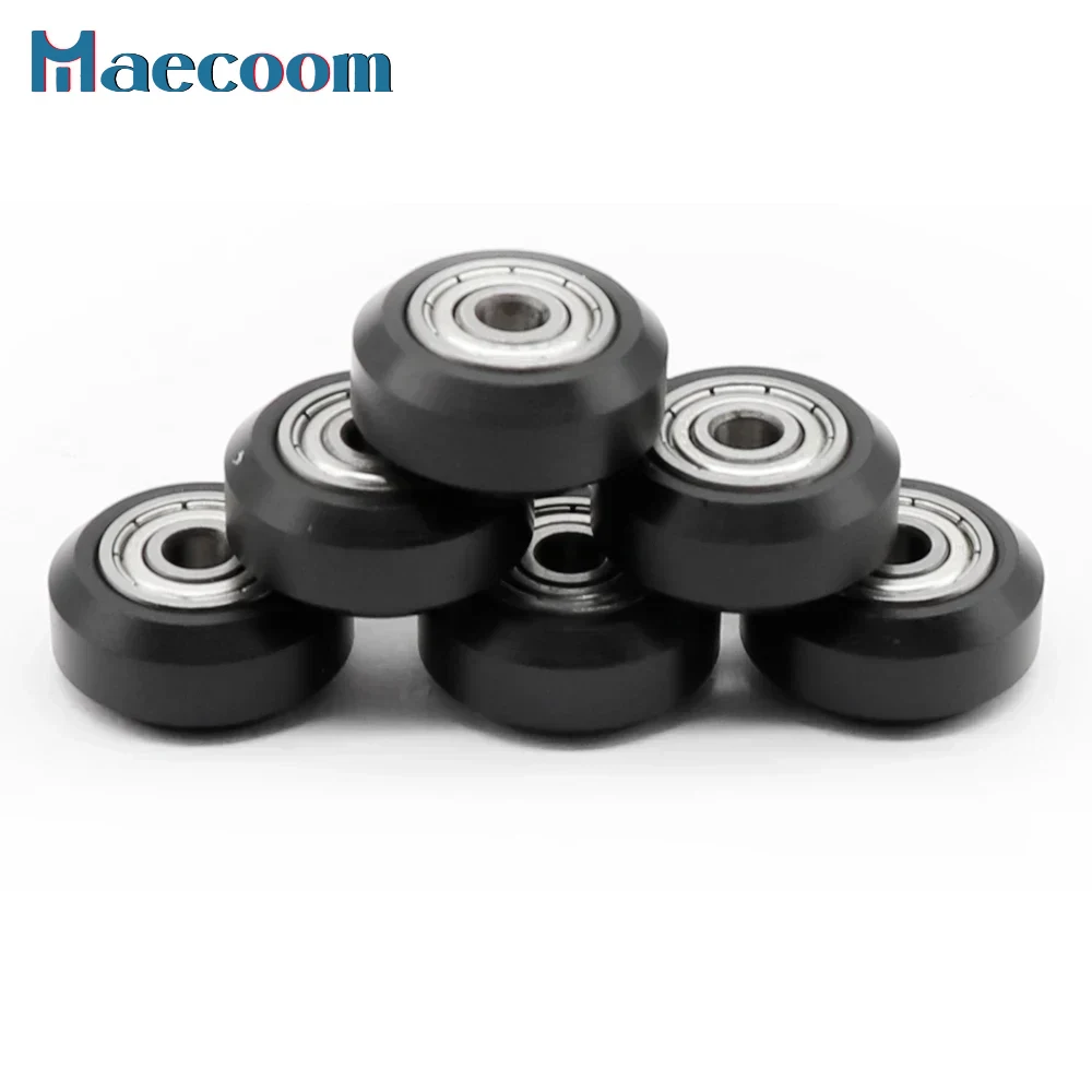 12/24pcs CNC Plastic POM Wheel - V Slot Wheel ulasan dan harga