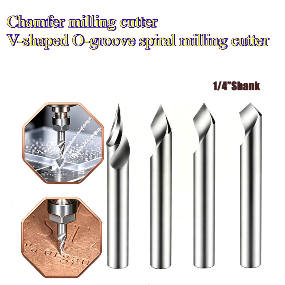 V Type Spiral CNC Router Bit 1 - Cnc Bits ulasan dan harga