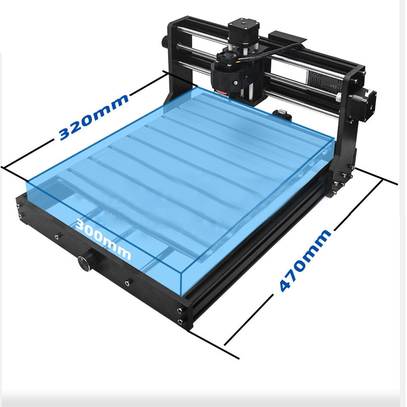 CNC 3018 Y Axis Extension Kit  - 3018 Aluminium Cnc ulasan dan harga