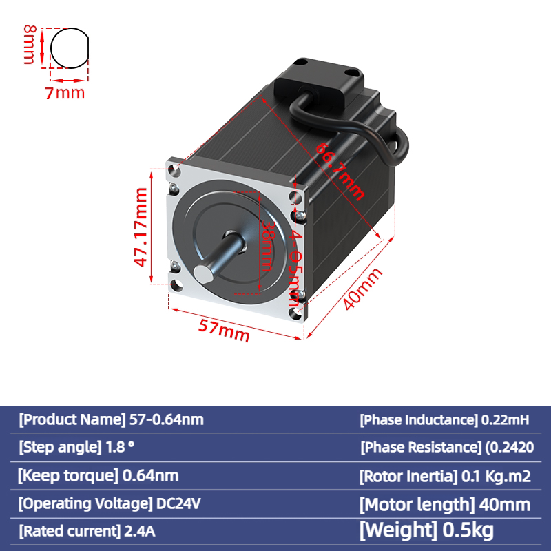 Nema 23 Stepper Motor 3.0N.m 5 - Nema23 Stepper ulasan dan harga