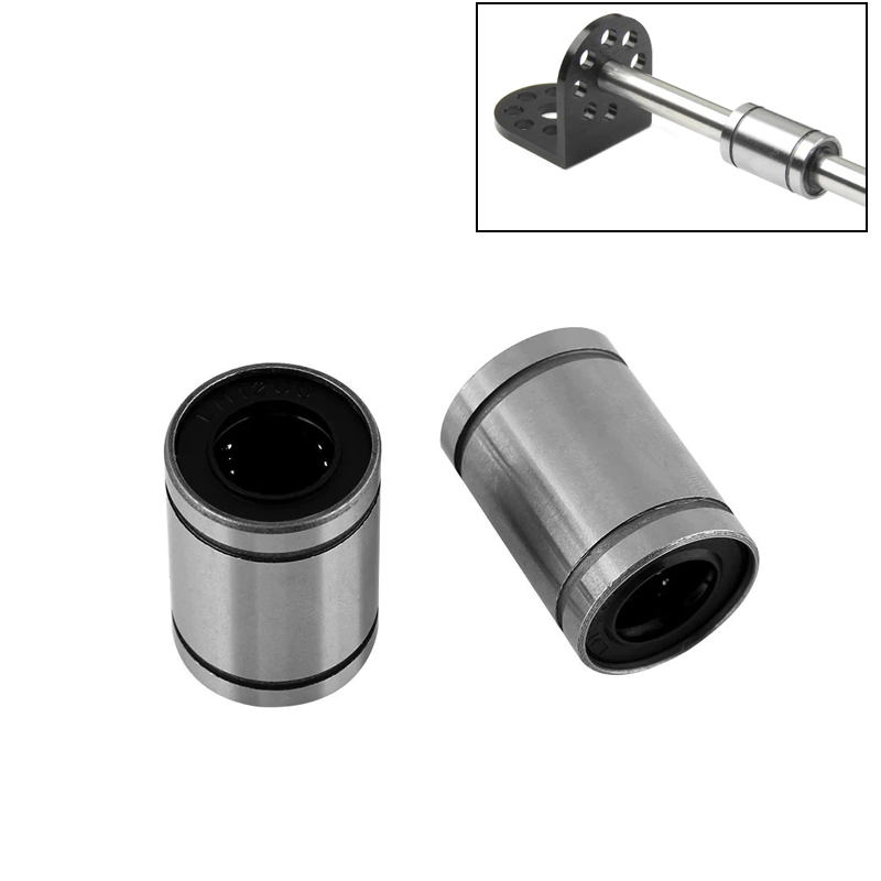 10Pcs LM6UU LM8UU LM10UU LM12U - Linear Rod 8Mm ulasan dan harga