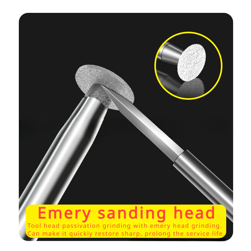 6pc High-spe Steel Engraving C - End Mill Set ulasan dan harga