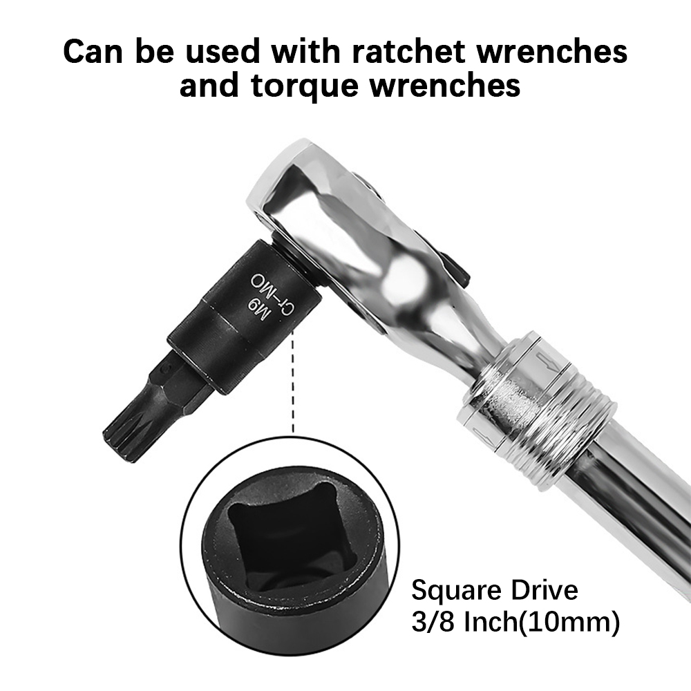 Socket Wrench Tool 10pcs 12 Po - Cnc Bits ulasan dan harga