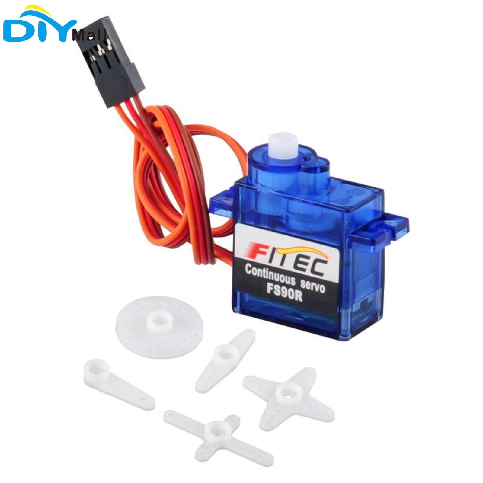 FS90R 9g Servo 360 Degree Cont - Servo 9G ulasan dan harga