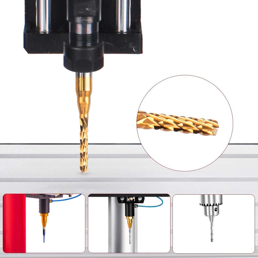 Twotrees End Mill Engraving Bi - End Mill Set ulasan dan harga