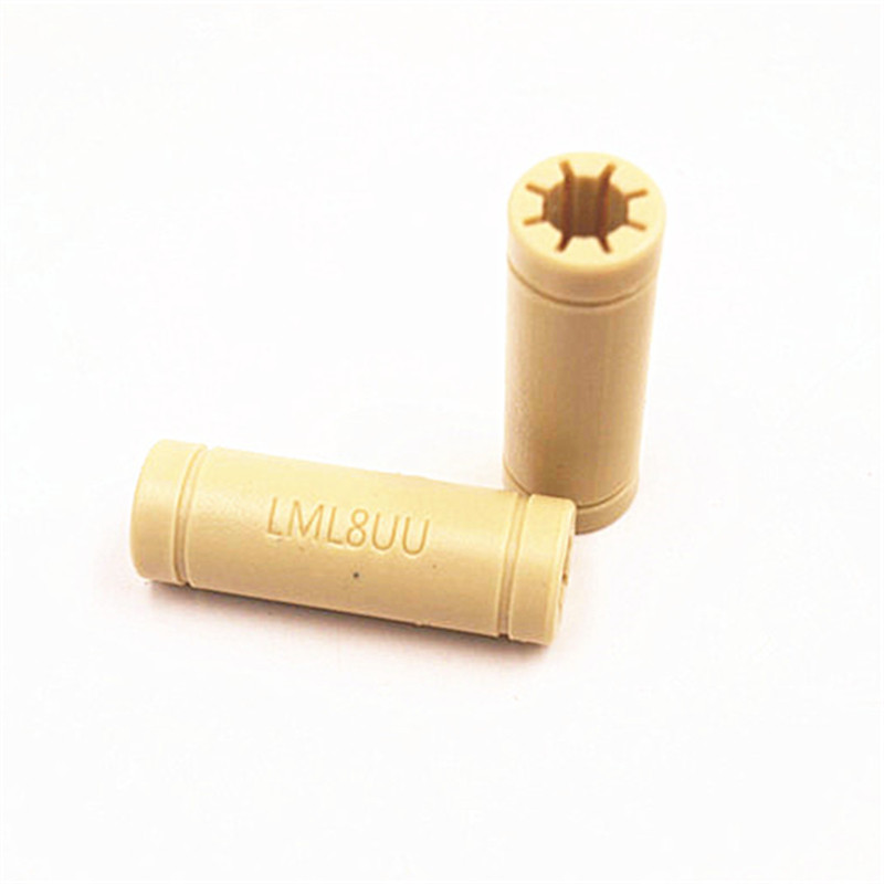 1Pc Solid Polymer LM8LUU Linea - Lm8Uu Bearing ulasan dan harga