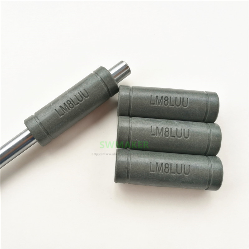 1Pc Solid Polymer LM8LUU Linea - Lm8Uu Bearing ulasan dan harga