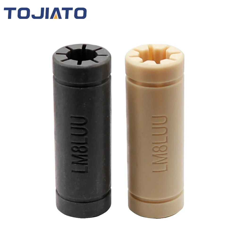 1pc Solid Polymer LM8LUU Linea - Lm8Uu Bearing ulasan dan harga