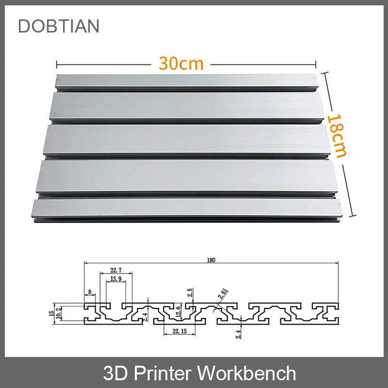 1PC 15180 Aluminum Profile Ext - 3018 Aluminium Cnc ulasan dan harga
