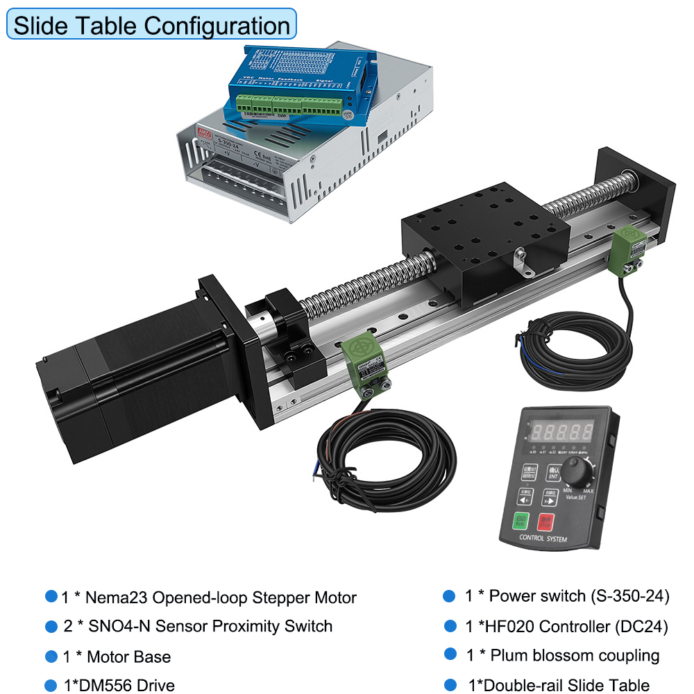 CNC Ball Screw Sliding Table L - Linear Rail ulasan dan harga