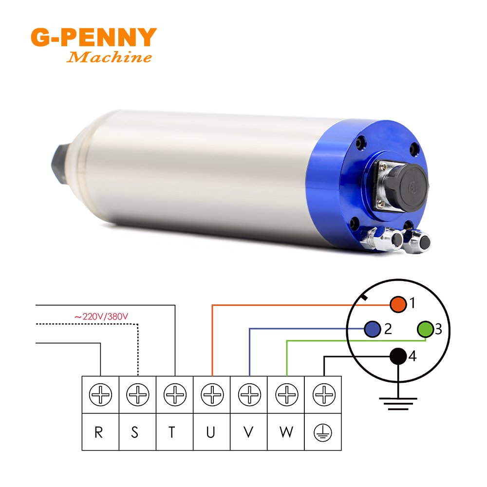 G-PENNY 2.2KW ER20 Metal Water - Water Cooled Spindle ulasan dan harga