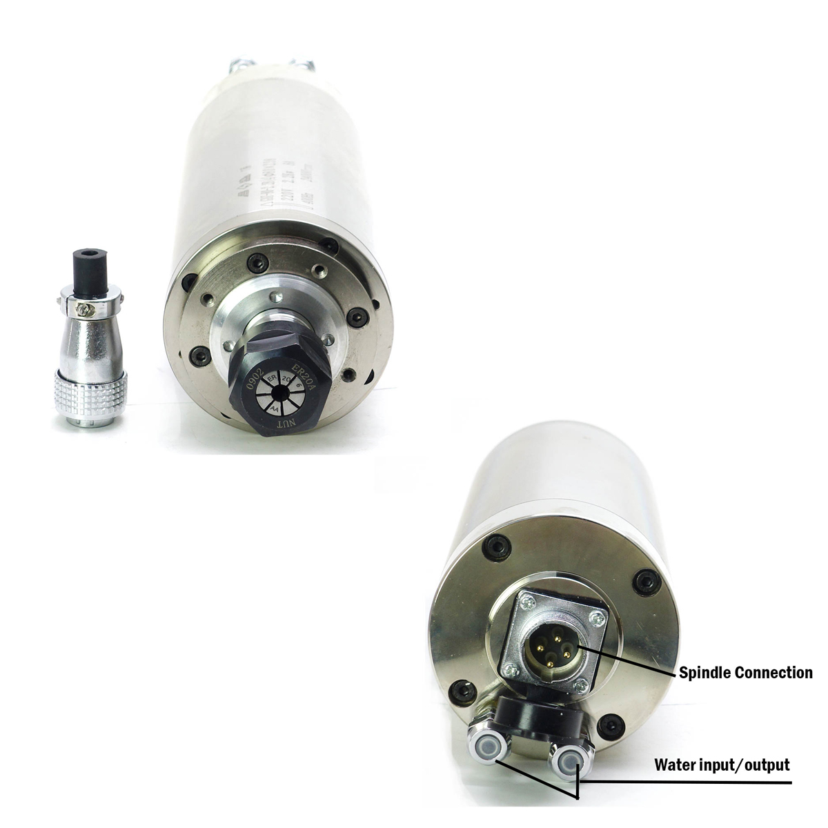 2.2KW Water Cooled Spindle Mot - Water Cooled Spindle ulasan dan harga