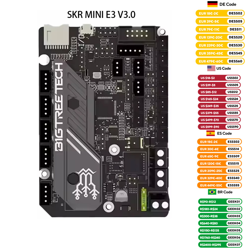 BIGTREETECH SKR MINI E3 V3.0 3 - Gt2 Belt ulasan dan harga