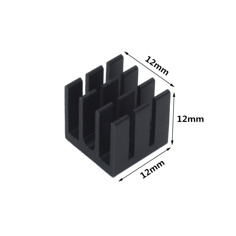12x12x12mm 50pcs Aluminum Heat - Aluminium Extrusion ulasan dan harga