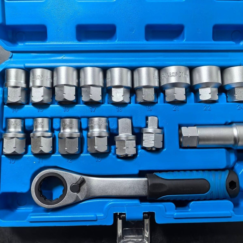 17PCS 12 Point Drive Ratchetin - Cnc Bits ulasan dan harga