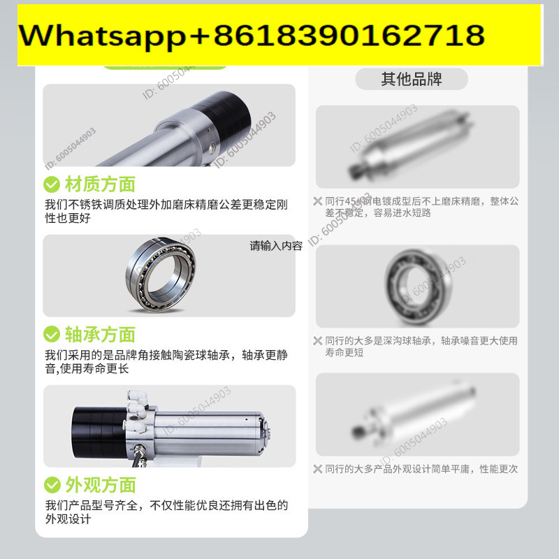 gh-speed motor water-cooled au - Spindle Motor ulasan dan harga